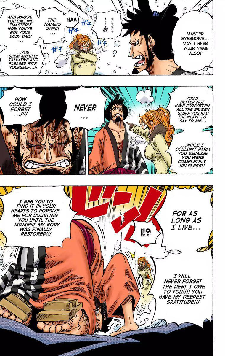 One Piece Digital Colored Chapter 672 image 17